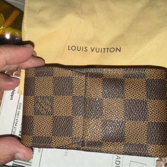 Louis Vuitton Brown Checkered Wallet - Picture 15 of 16